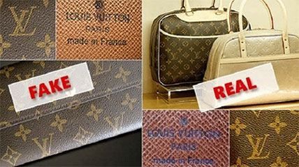 Ciri-ciri tas Louis Vuitton asli 2 Tas LV branded dan fake